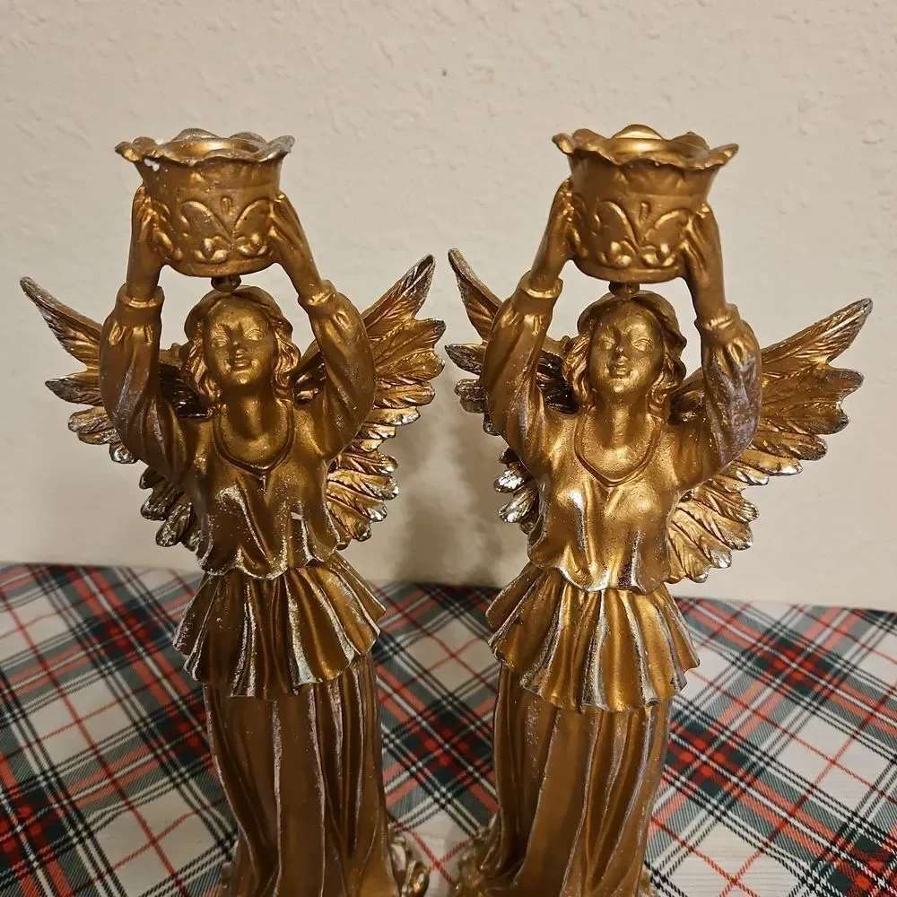 Victorian Trading Company angel candle
